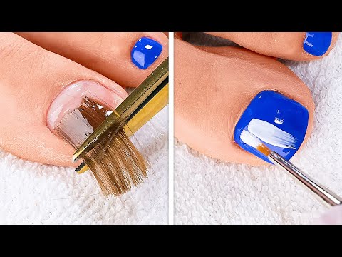 Summer-Ready Nails at Home! 💅 Genius Mani-Pedi Hacks for 2025