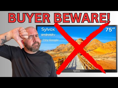 Thinking About Buying A Sylvox TV…Buyer Beware!