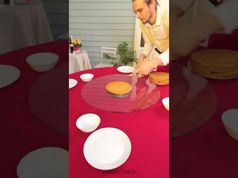 Spin and Dine: Building a Rotating Table for Ultimate Elegance! 🔄🍽️