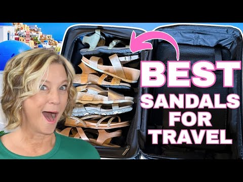 9 Sandals for Travel That are Supportive for Walking on Cobble Stone Streets This Summer