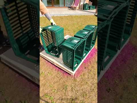 Easy DIY Garden Furniture 💡🪴 Made from Plastic Crates!