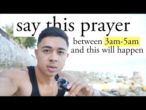 If You Wake Up Between 3am – 5am SAY This Powerful Meditation Prayer