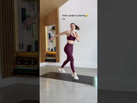 Me when they tell me cardio is BORING #shorts