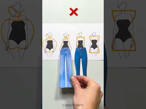 How to choose the right jeans for your body typе 👖