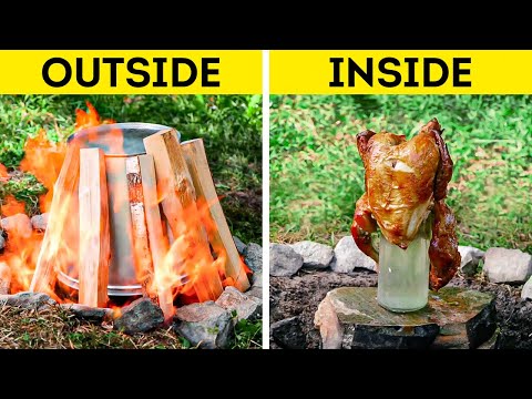 Epic Outdoor cooking hacks. Calm, Beautiful and Tasty!