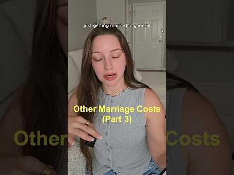 Wedding Budget Part 3