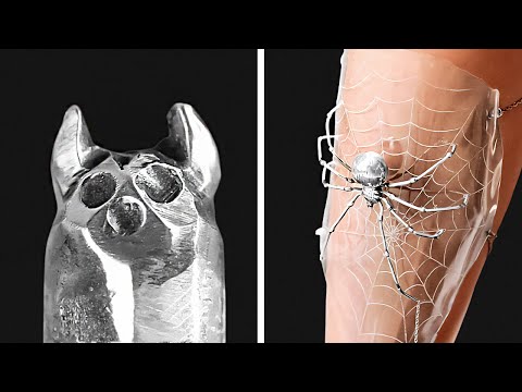 Create Beautiful Rings from ordinary Spoon! Jewelry ideas