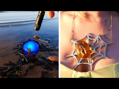 Incest Inside Amber. Jewelry Projects made from Scratch
