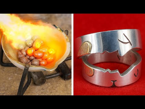 FingerPrint Wedding Rings. Handmade Jewelry projects