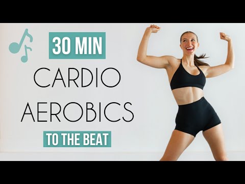 30 MIN CARDIO AEROBICS WORKOUT – Move To The Beat (All Standing, Low Impact)
