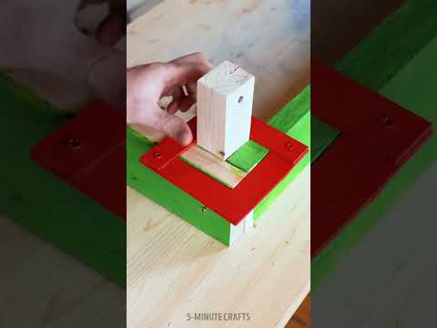 Great idea from leftover wood 🪵