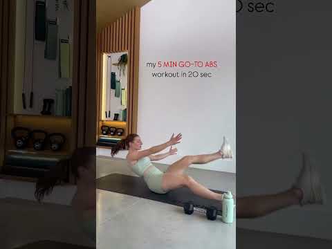 my 5 min go-to abs workout! #shorts