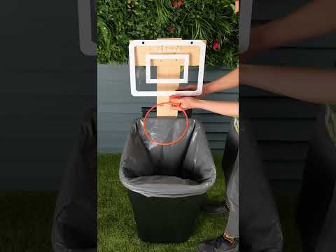 Transforming a Trash Can into a Basketball Game 🗑️⛹️‍♂️