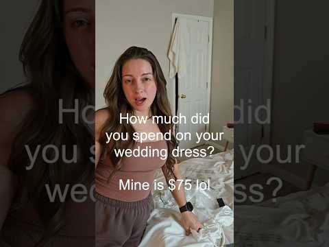 How much was your wedding dress? #wedding #lulus #bride