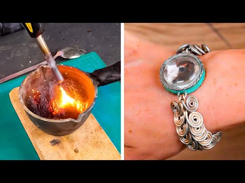 Melt Metal Found in Dunes and Create your Own Beautiful World