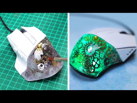 DIY Epoxy Crafts. Upgrade Designs of any Things