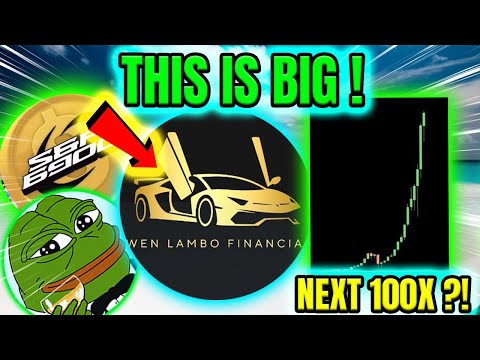 THIS *NEW* LOW CAP MEMECOIN COULD 100X! 🔥 WEN LAMBO ?! 🔥 NEXT PEPE OR SPX6900 ? 🔥