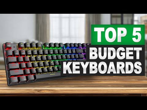 Top 5 BEST Budget Keyboards in (2025) Watch Before You Buy!