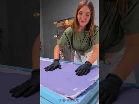 I transformed into a mermaid with this DIY! 🧜‍♀️