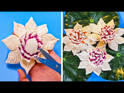 Simple and Cute Dough hacks and Figures you can make Yourself