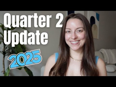 Quarter 2 2025 Finance Update | BUSINESS INCOME, INVESTMENTS, SINKING FUNDS, NET WORTH, GOALS