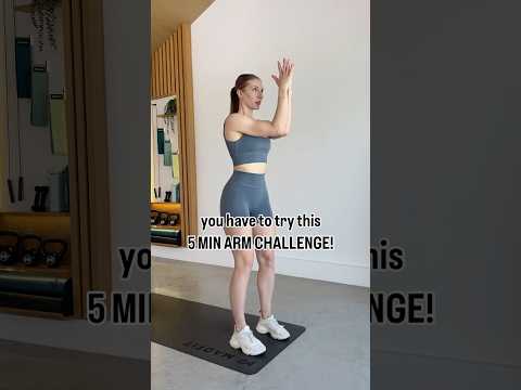 You have to try this 5 MIN ARM CHALLENGE! #shorts