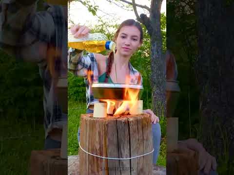 Swedish Fire Log: Cook Anywhere Without a Stove 🔥🍳