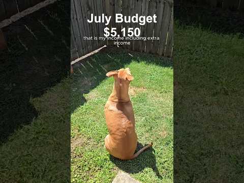 July budget! 🎂