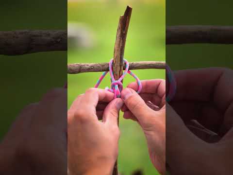 Camping knots explained—subscribe @pepperell.crafts ! ⛺