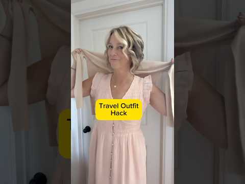 Travel Outfit Hack for a Sweater