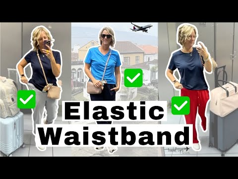 Travel’s 9 Pants With an Elastic Waistband for the Airplane Outfit or on Vacation