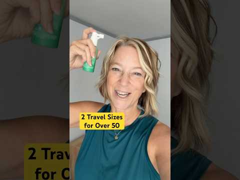 Women Over 50, Two Travel Essentials for Thinning Hair or Short, Fine Eyelashes #over50 #traveltips