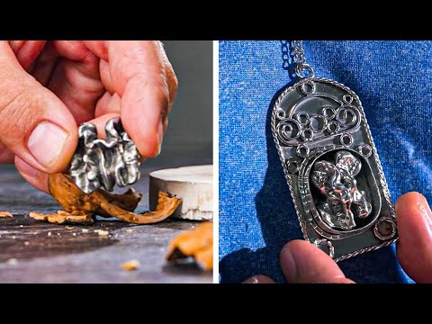 From Nature to Awesome Jewelry. Surprising Rings, Pendants, Necklaces