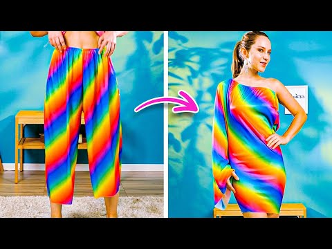 Smart Hacks Every Lady Should Know to Bring Her Old Clothes Back to Life ✂️✨