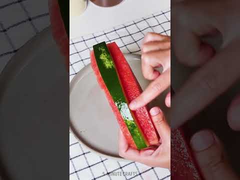 Even kids can eat it easily after this hack! 🍉