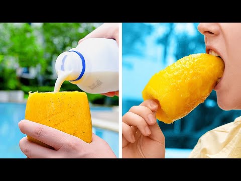 Easy Mango Ice Cream and other Summer Desserts