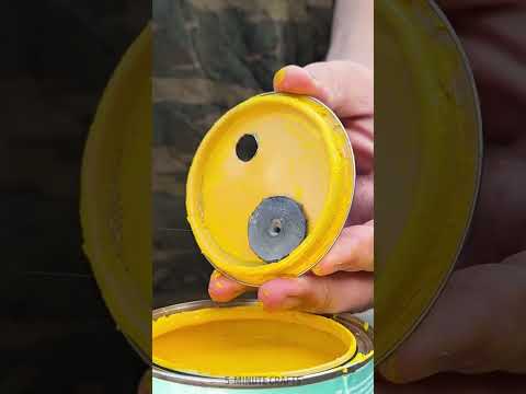 Chain-Powered Paint Mixer 🔗 Paint with a Car Compressor