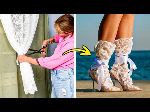 Turn Old Clothes into New Outfits 👗♻️ Easy DIY Fashion Hacks