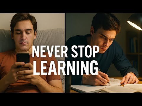 Lazy Minds Build Small Lives – Don't be Lazy in Learning.