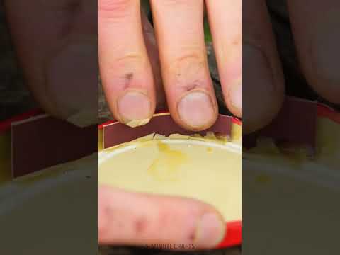DIY Firestarter 🔥 Wax, Matches & Pickle Jar Lids! 🫙