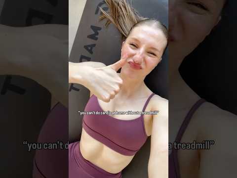 you CAN'T do cardio at home #fitness