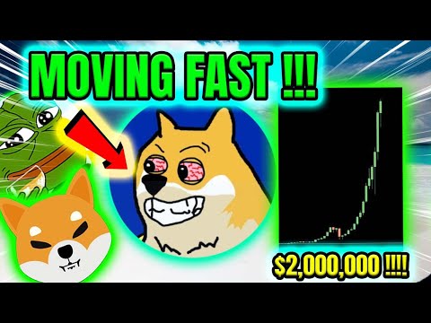 NEXT DOGE MEMECOIN ?! 🔥 THIS NEW MEMECOIN IS GETTING HUGE MOMENTUM $2,000,000 !!!