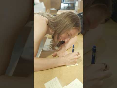 BTS – adding a personal touch to every order #shorts