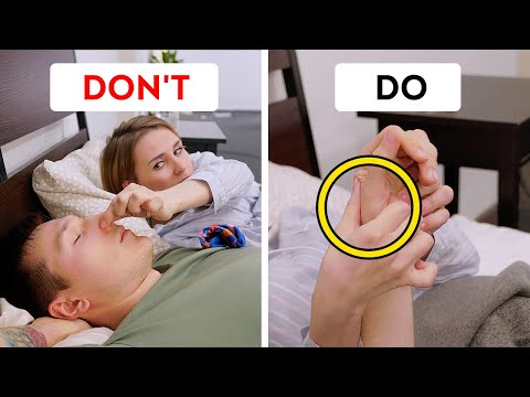 ✨ Clever Hacks To Fall Asleep Fast & Wake Up Fully Rested 🌙💤