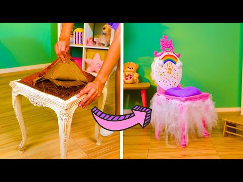 Kids' Bedroom Makeover Ideas with ONLY Recycled Materials 😍👑