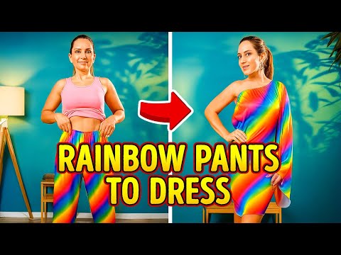 Upgrade Your Clothes in 1 Second! Simple Style Hacks 💕🔥