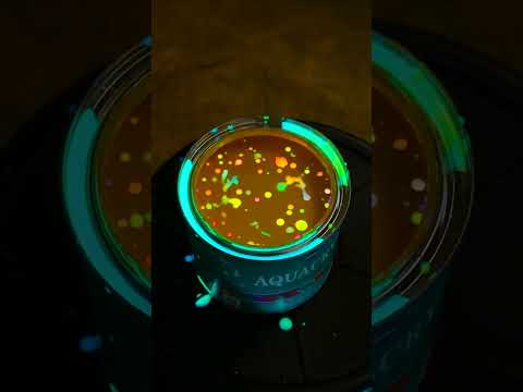 DIY Glow-in-the-Dark Paint. Unscrew hack ✨