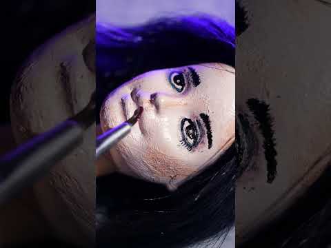 Random DIY: My New Custom Wednesday Addams-Inspired Doll