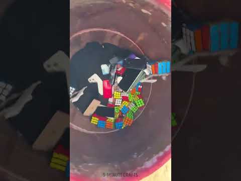 What's inside a concrete mixer?  💥🎮 | #wowcube