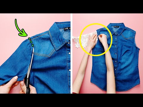 Sewing Hacks ✂️ Upgrade & Repair Your Clothes Like a Pro!